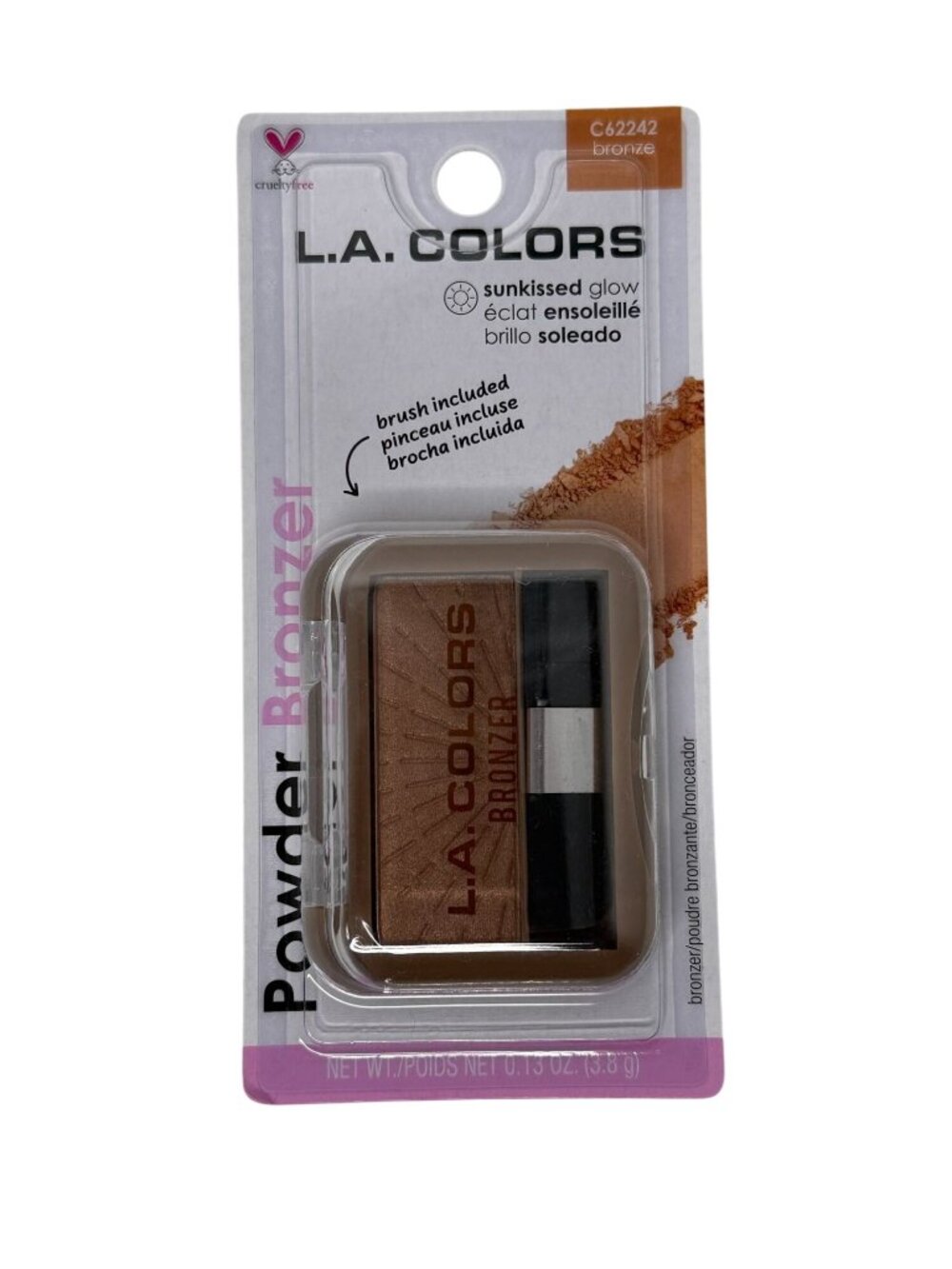 L.A. Colors Powder Bronzer Bronze C62242 NIP